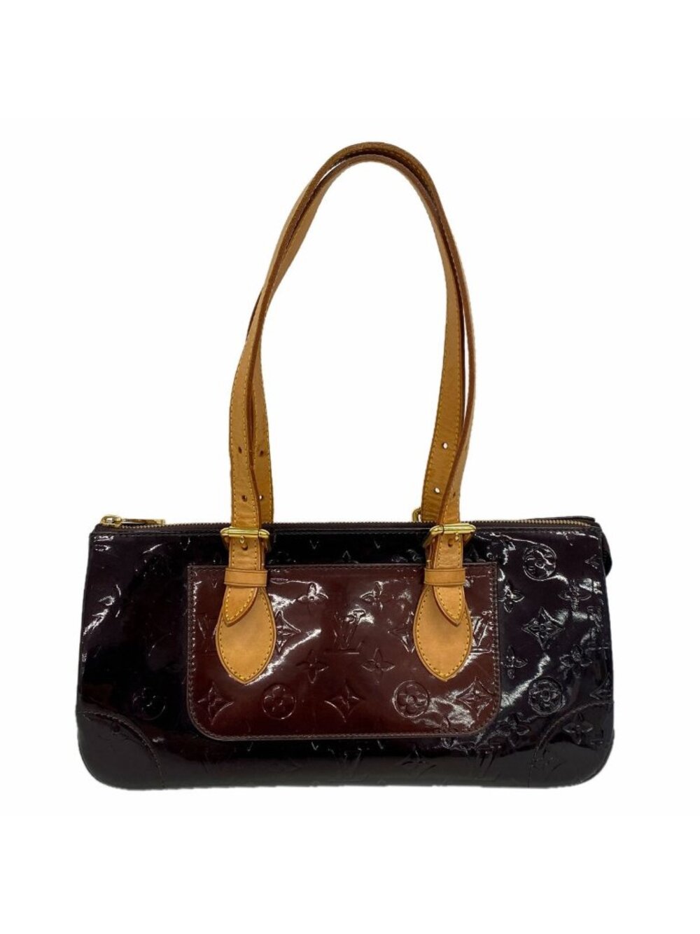 Louis Vuitton Shoulder Bag Vernis Rosewood Avenue Amarante